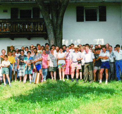 Bioverband-Exkursion nach Südtirol im Jahr 1995