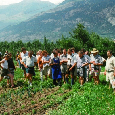 Weiterbildung bei der Exkursion nach Südtirol 1995