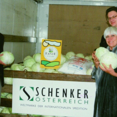 Hilfsaktion von mit Barbara Rütting für Bulgarien 1997