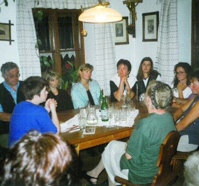 Arbeitsgruppentreffen Anfang der 90er