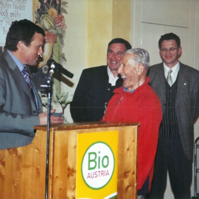 Ehrung Ganitzer bei Vollversammlung 2006