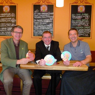 Besuch mit Bürgermeister Dr. Schaden beim BioBurgerMeister in Salzburg 2011