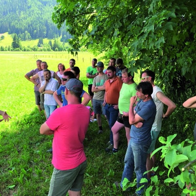 Exkursion zum Obmann
Sebastian Herzog 2019