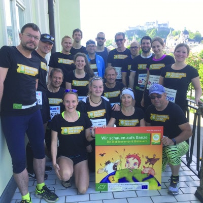 BIO AUSTRIA Teilnehmer beim Salzburg Marathon 2019