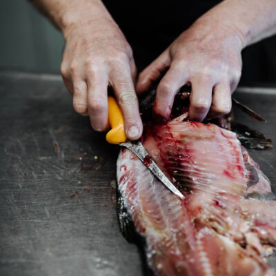 © Slowfood/Mara Hohla
Fisch filetieren