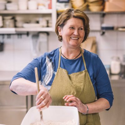 © Slowfood/Mara Hohla
Brotform wird eingestaubt