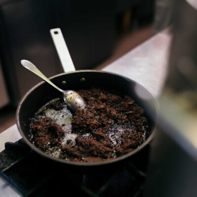 © Slow Food Österreich/Mara Hohla Bio-Blunze anrösten