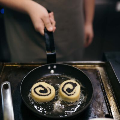 © Slow Food Österreich/Mara Hohla Anbraten Bio-Blunzenroulade