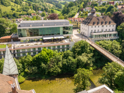 Drohnenbild_Schloss an der Eisenstraße