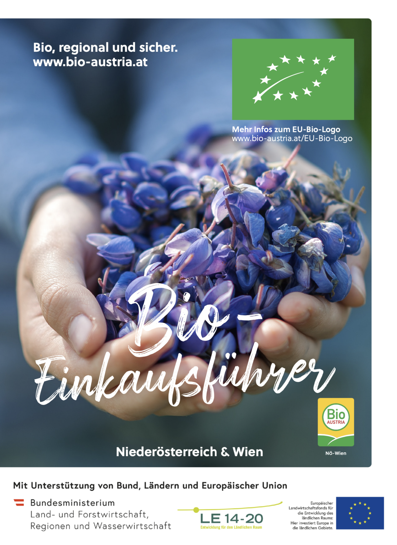 Titelblatt Einkaufsführer NÖ und Wienn 2023