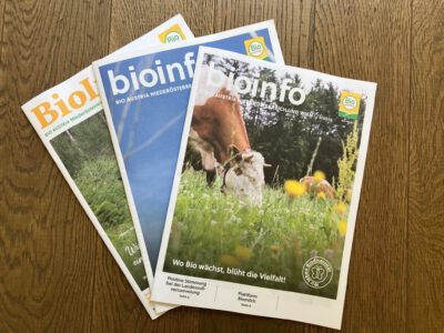 Titelblätter BioInfo Mai 2025