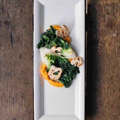 © Slow Food Österreich/ Butter & Salt Bio-Gemüse auf Teller angerichtet