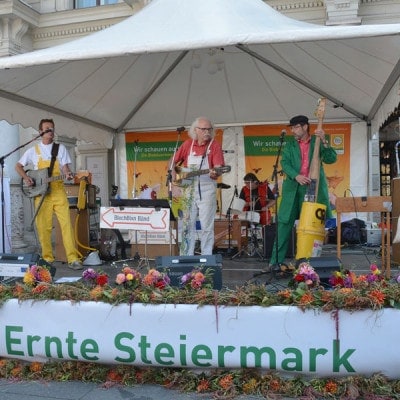 Band beim Bio Ernte-Fest Steiermark