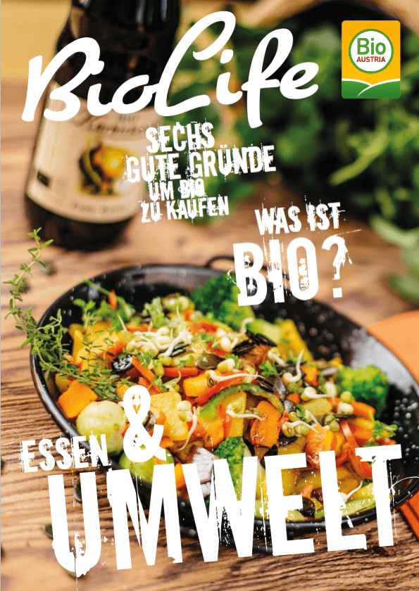 Cover vom BIO AUSTRIA-Magazin BioLife, Ausgabe 01/18