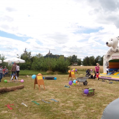 © BIO AUSTRIA Burgenland Hüpfburg für die Kinder