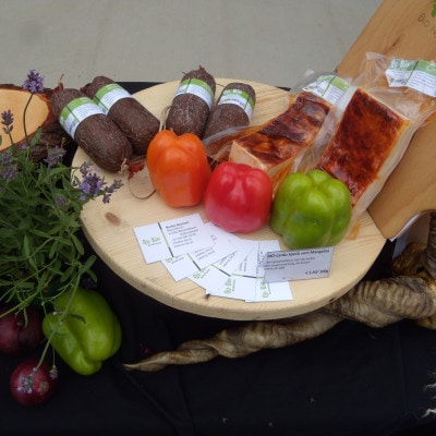 © BIO AUSTRIA Burgenland Wurstwaren und Paprika