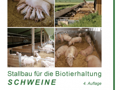 Titelblatt Stallbau für die Biotierhaltung Schweine